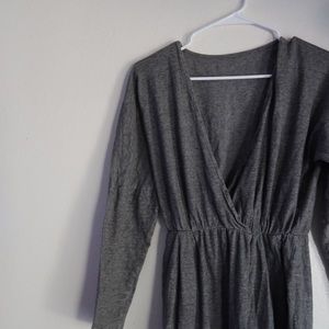 COMFY GREY JUMPSUIT/ROMPER